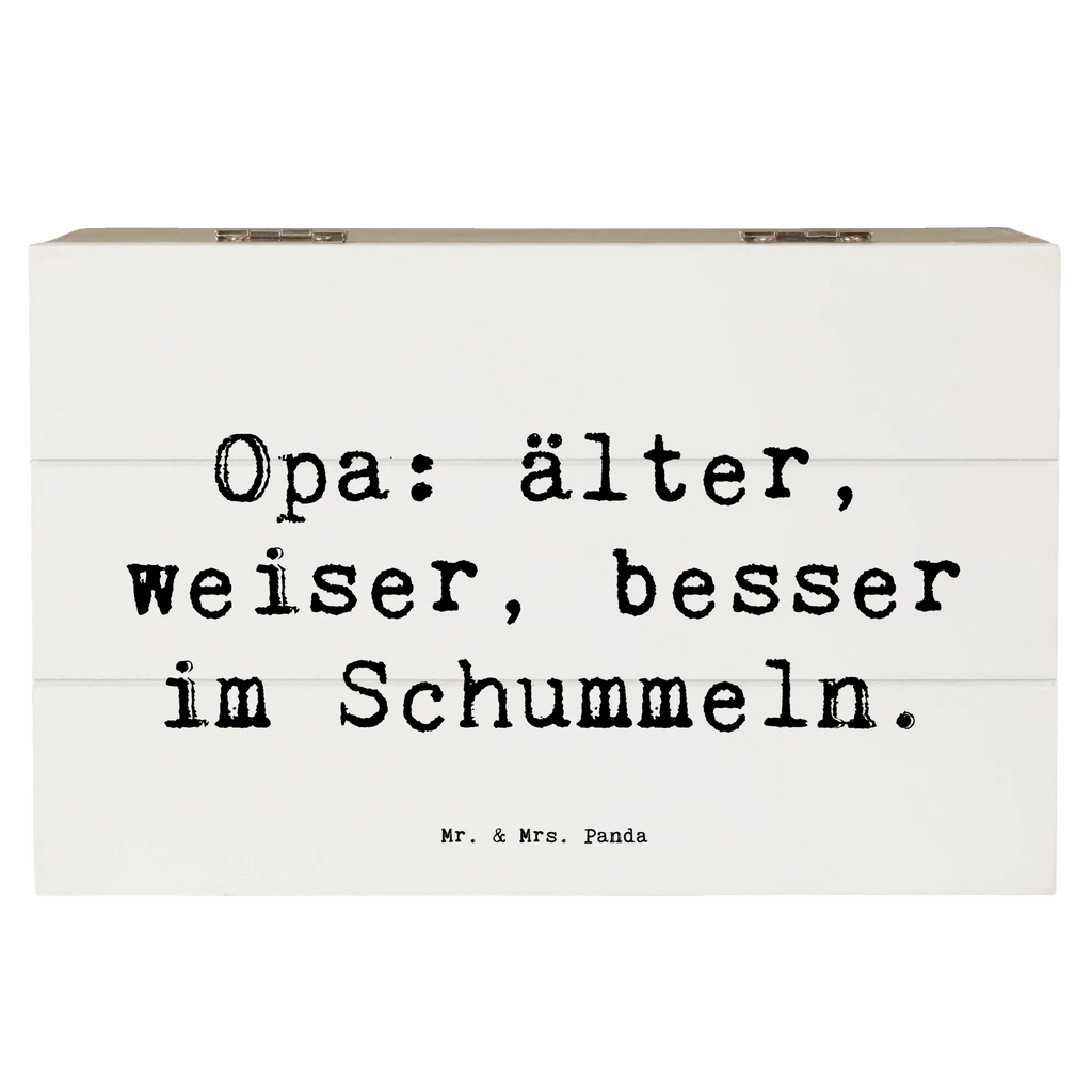 Holzkiste Spruch Opa Weisheit Holzkiste, Kiste, Schatzkiste, Truhe, Schatulle, XXL, Erinnerungsbox, Erinnerungskiste, Dekokiste, Aufbewahrungsbox, Geschenkbox, Geschenkdose, Familie, Vatertag, Muttertag, Bruder, Schwester, Mama, Papa, Oma, Opa