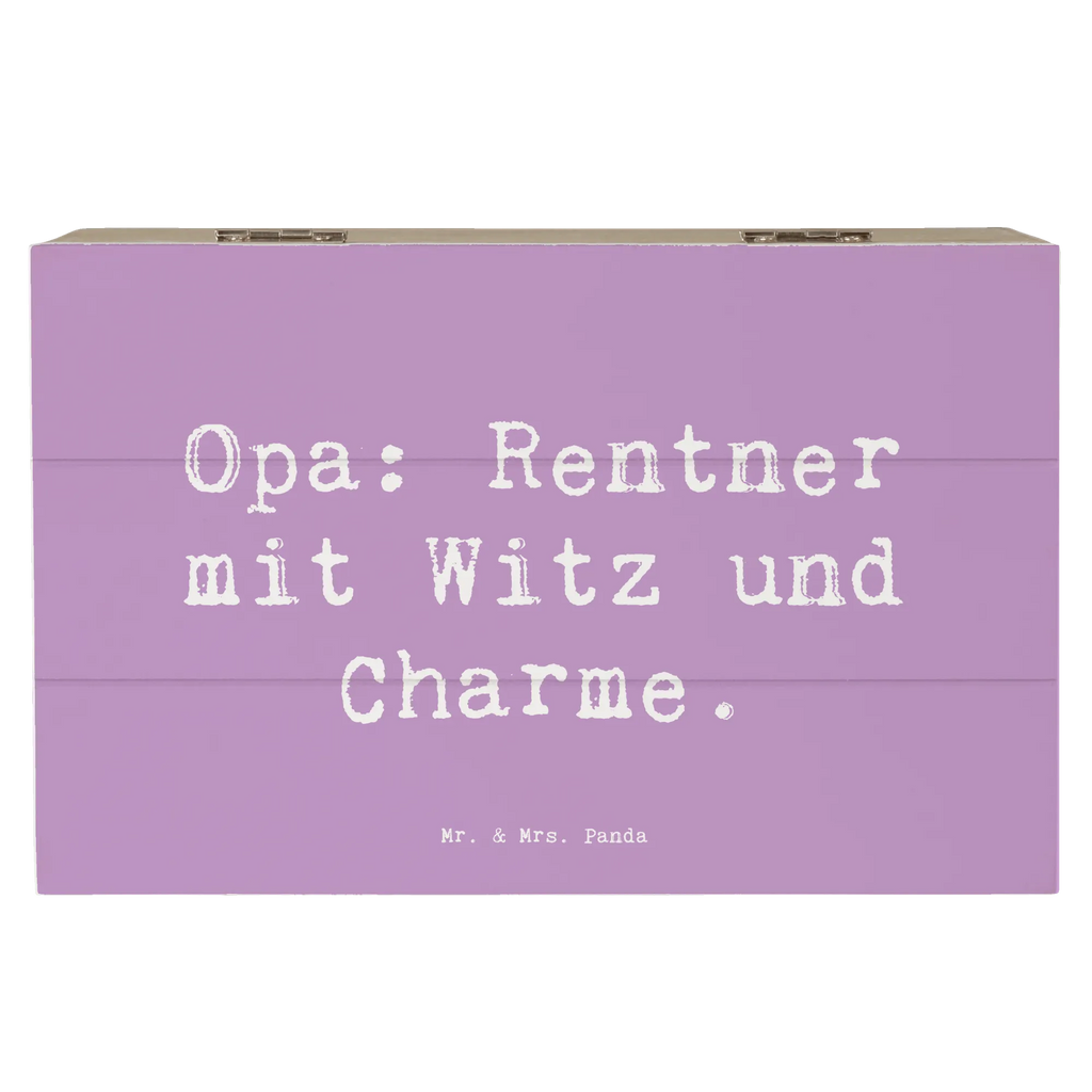 Holzkiste Spruch Opa Rentner Holzkiste, Kiste, Schatzkiste, Truhe, Schatulle, XXL, Erinnerungsbox, Erinnerungskiste, Dekokiste, Aufbewahrungsbox, Geschenkbox, Geschenkdose, Familie, Vatertag, Muttertag, Bruder, Schwester, Mama, Papa, Oma, Opa