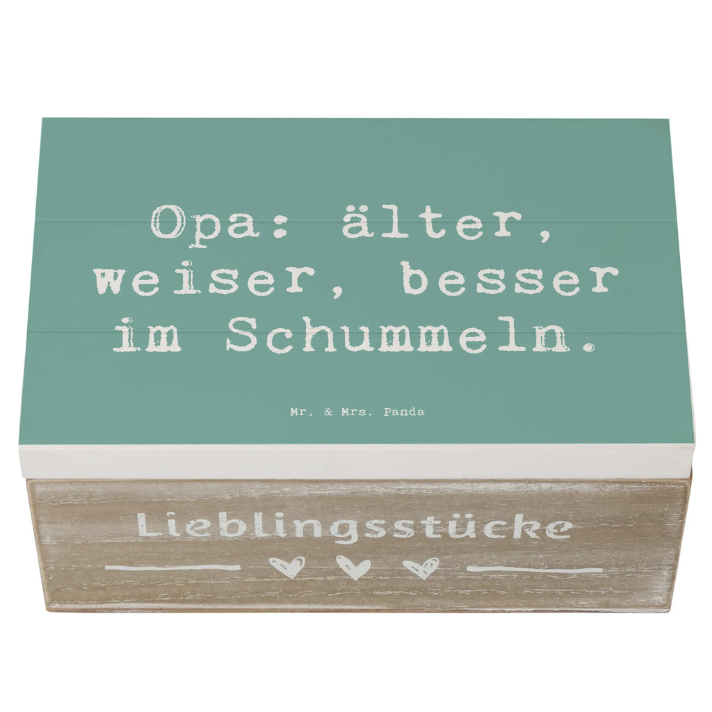 Holzkiste Spruch Opa Weisheit Holzkiste, Kiste, Schatzkiste, Truhe, Schatulle, XXL, Erinnerungsbox, Erinnerungskiste, Dekokiste, Aufbewahrungsbox, Geschenkbox, Geschenkdose, Familie, Vatertag, Muttertag, Bruder, Schwester, Mama, Papa, Oma, Opa