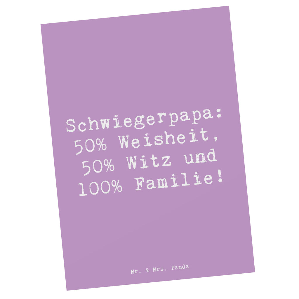 Postkarte Spruch Schwiegerpapa Weisheit Postkarte, Karte, Geschenkkarte, Grußkarte, Einladung, Ansichtskarte, Geburtstagskarte, Einladungskarte, Dankeskarte, Ansichtskarten, Einladung Geburtstag, Einladungskarten Geburtstag, Familie, Vatertag, Muttertag, Bruder, Schwester, Mama, Papa, Oma, Opa