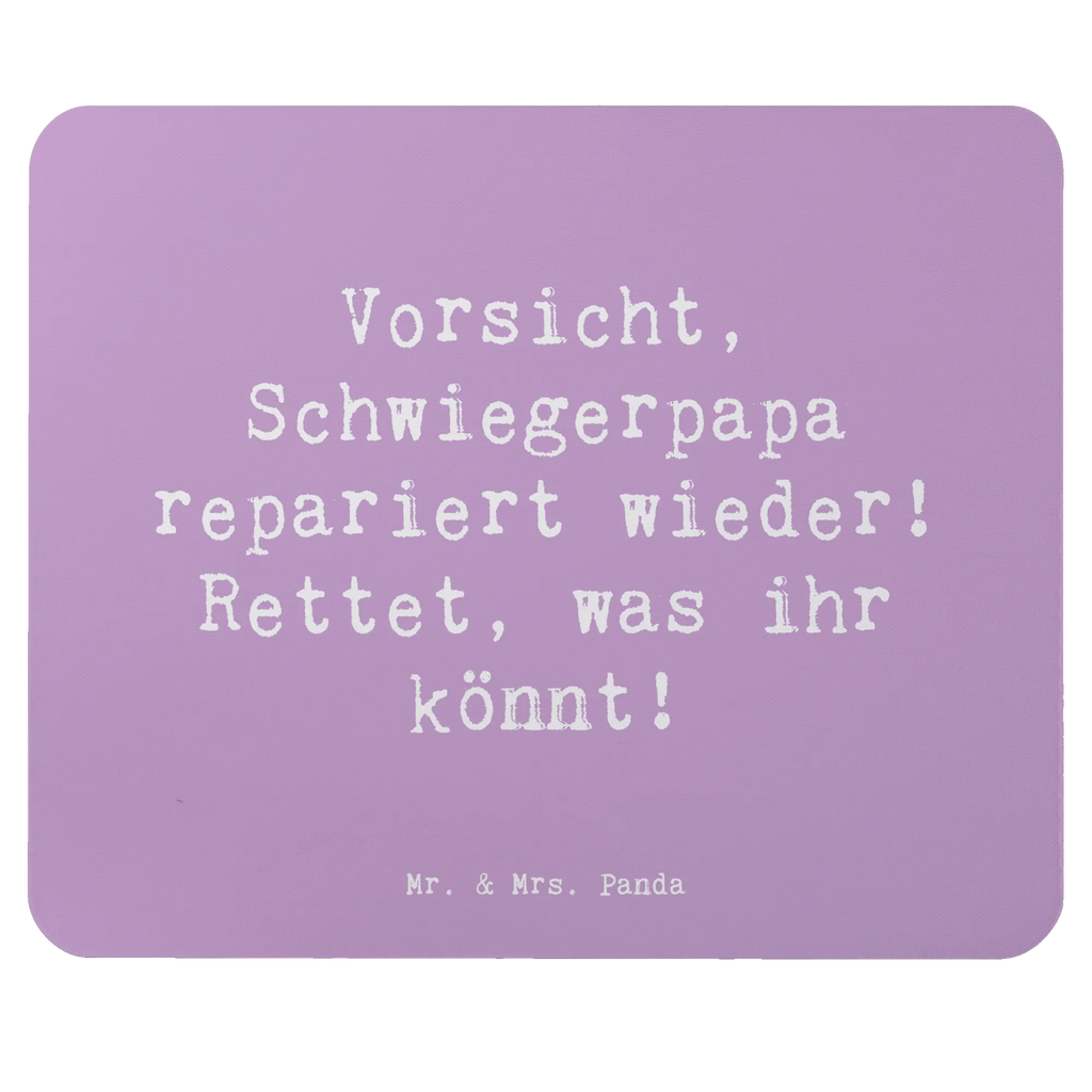 Mauspad Spruch Schwiegerpapa Repariert Mousepad, Computer zubehör, Büroausstattung, PC Zubehör, Arbeitszimmer, Mauspad, Einzigartiges Mauspad, Designer Mauspad, Mausunterlage, Mauspad Büro, Familie, Vatertag, Muttertag, Bruder, Schwester, Mama, Papa, Oma, Opa