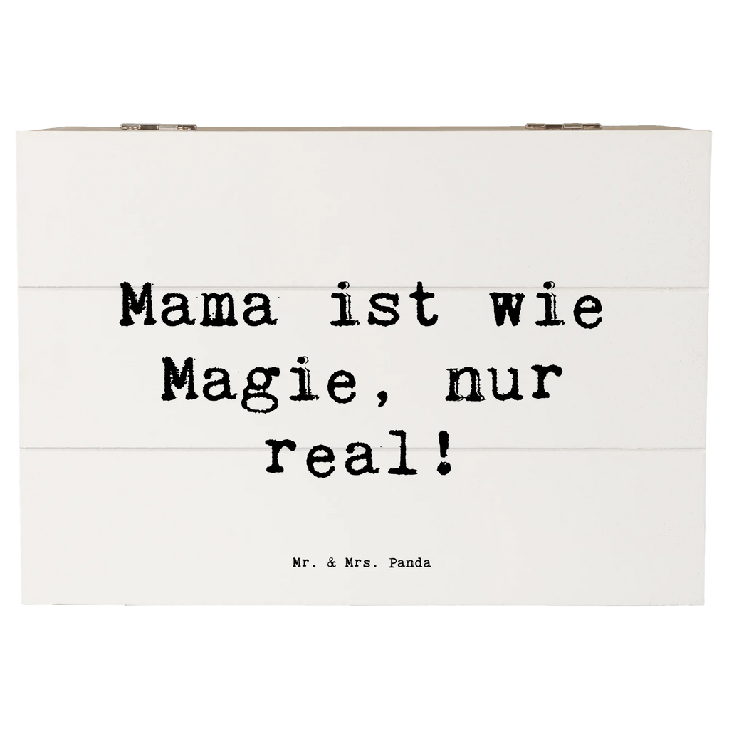 Holzkiste Spruch Magische Mama Holzkiste, Kiste, Schatzkiste, Truhe, Schatulle, XXL, Erinnerungsbox, Erinnerungskiste, Dekokiste, Aufbewahrungsbox, Geschenkbox, Geschenkdose, Familie, Vatertag, Muttertag, Bruder, Schwester, Mama, Papa, Oma, Opa