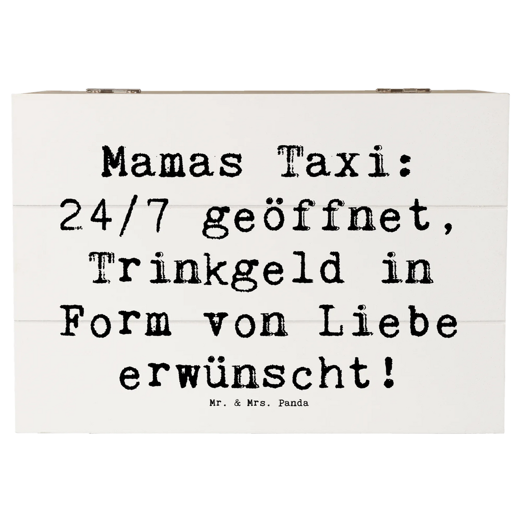 Holzkiste Spruch Mamas Taxi Holzkiste, Kiste, Schatzkiste, Truhe, Schatulle, XXL, Erinnerungsbox, Erinnerungskiste, Dekokiste, Aufbewahrungsbox, Geschenkbox, Geschenkdose, Familie, Vatertag, Muttertag, Bruder, Schwester, Mama, Papa, Oma, Opa