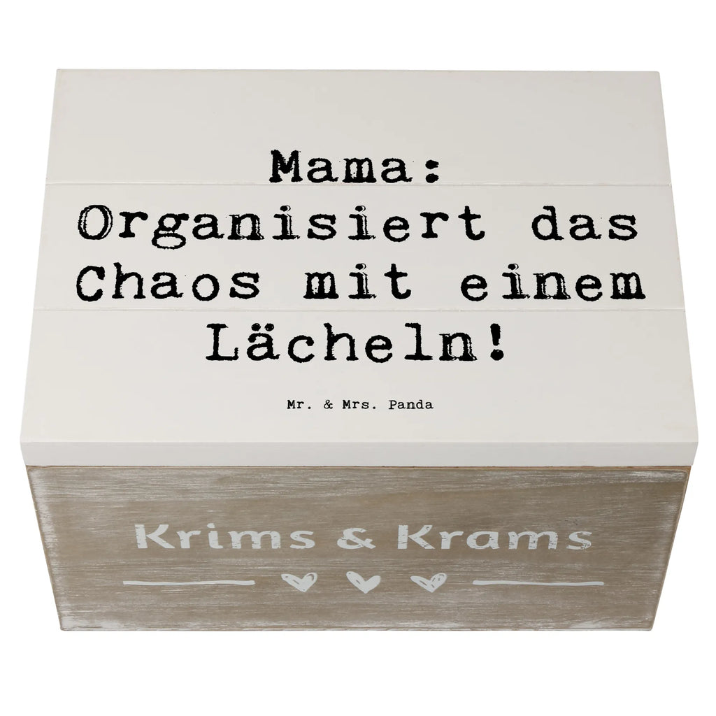 Holzkiste Spruch Mama Ordnung Holzkiste, Kiste, Schatzkiste, Truhe, Schatulle, XXL, Erinnerungsbox, Erinnerungskiste, Dekokiste, Aufbewahrungsbox, Geschenkbox, Geschenkdose, Familie, Vatertag, Muttertag, Bruder, Schwester, Mama, Papa, Oma, Opa