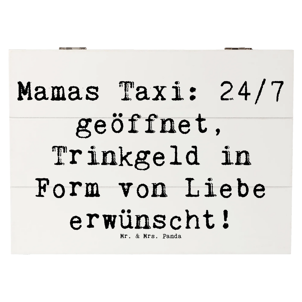 Holzkiste Spruch Mamas Taxi Holzkiste, Kiste, Schatzkiste, Truhe, Schatulle, XXL, Erinnerungsbox, Erinnerungskiste, Dekokiste, Aufbewahrungsbox, Geschenkbox, Geschenkdose, Familie, Vatertag, Muttertag, Bruder, Schwester, Mama, Papa, Oma, Opa