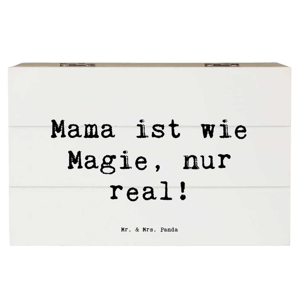 Holzkiste Spruch Magische Mama Holzkiste, Kiste, Schatzkiste, Truhe, Schatulle, XXL, Erinnerungsbox, Erinnerungskiste, Dekokiste, Aufbewahrungsbox, Geschenkbox, Geschenkdose, Familie, Vatertag, Muttertag, Bruder, Schwester, Mama, Papa, Oma, Opa