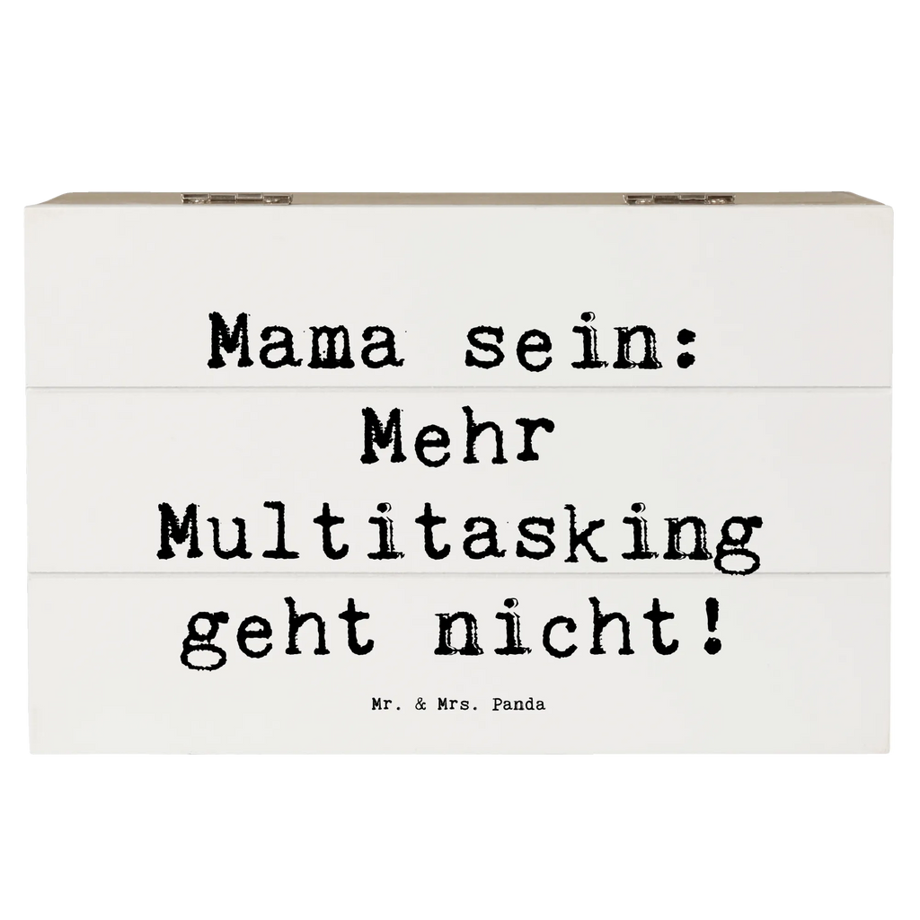 Holzkiste Spruch Mama Multitasking Holzkiste, Kiste, Schatzkiste, Truhe, Schatulle, XXL, Erinnerungsbox, Erinnerungskiste, Dekokiste, Aufbewahrungsbox, Geschenkbox, Geschenkdose, Familie, Vatertag, Muttertag, Bruder, Schwester, Mama, Papa, Oma, Opa