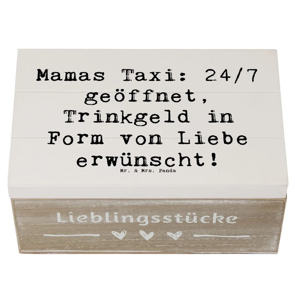 Holzkiste Spruch Mamas Taxi Holzkiste, Kiste, Schatzkiste, Truhe, Schatulle, XXL, Erinnerungsbox, Erinnerungskiste, Dekokiste, Aufbewahrungsbox, Geschenkbox, Geschenkdose, Familie, Vatertag, Muttertag, Bruder, Schwester, Mama, Papa, Oma, Opa