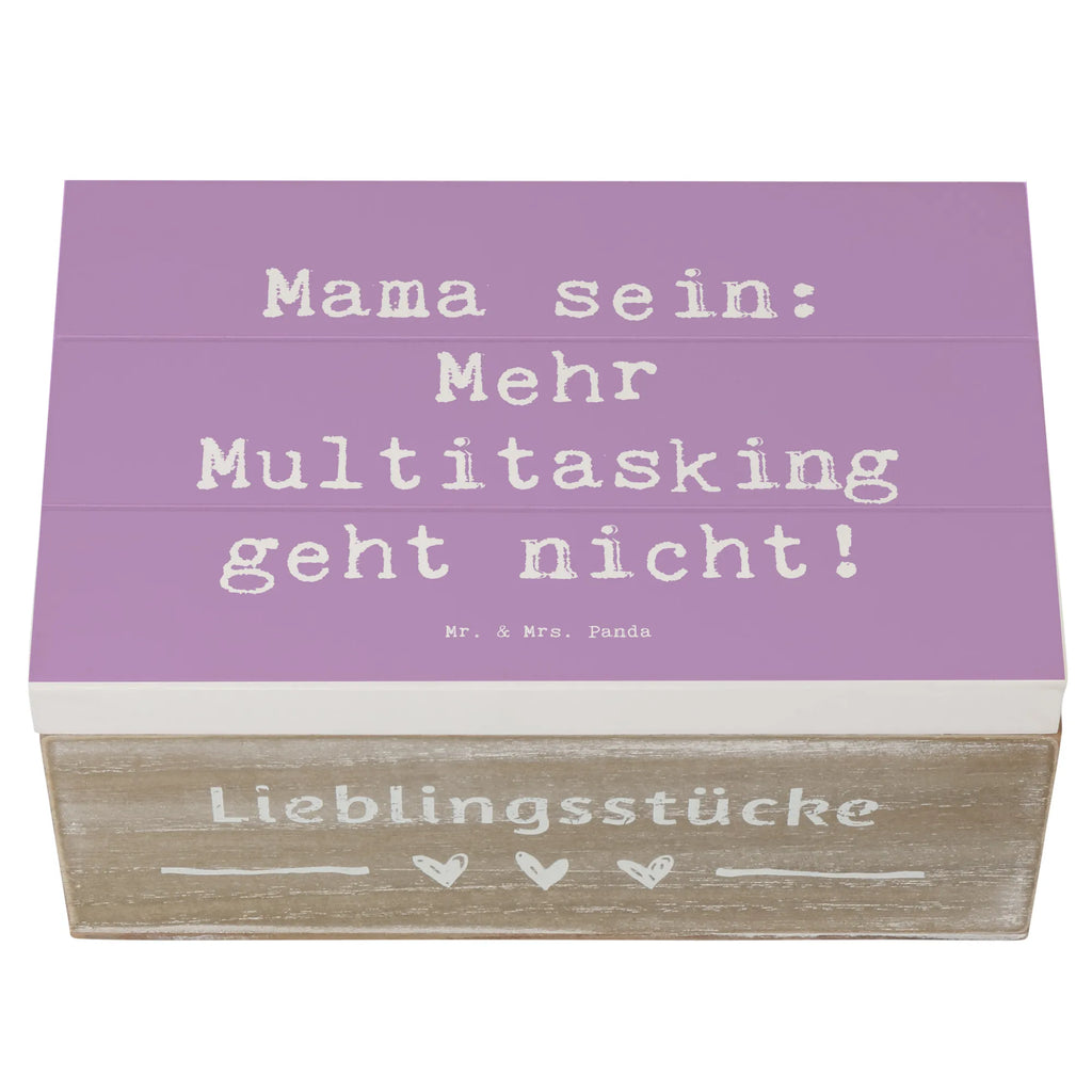 Holzkiste Spruch Mama Multitasking Holzkiste, Kiste, Schatzkiste, Truhe, Schatulle, XXL, Erinnerungsbox, Erinnerungskiste, Dekokiste, Aufbewahrungsbox, Geschenkbox, Geschenkdose, Familie, Vatertag, Muttertag, Bruder, Schwester, Mama, Papa, Oma, Opa