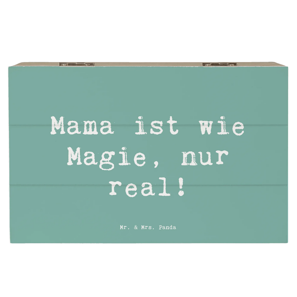 Holzkiste Spruch Magische Mama Holzkiste, Kiste, Schatzkiste, Truhe, Schatulle, XXL, Erinnerungsbox, Erinnerungskiste, Dekokiste, Aufbewahrungsbox, Geschenkbox, Geschenkdose, Familie, Vatertag, Muttertag, Bruder, Schwester, Mama, Papa, Oma, Opa