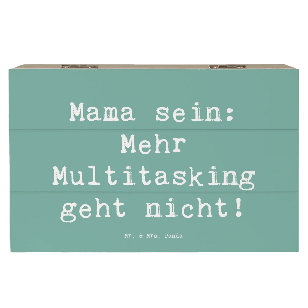 Holzkiste Spruch Mama Multitasking Holzkiste, Kiste, Schatzkiste, Truhe, Schatulle, XXL, Erinnerungsbox, Erinnerungskiste, Dekokiste, Aufbewahrungsbox, Geschenkbox, Geschenkdose, Familie, Vatertag, Muttertag, Bruder, Schwester, Mama, Papa, Oma, Opa