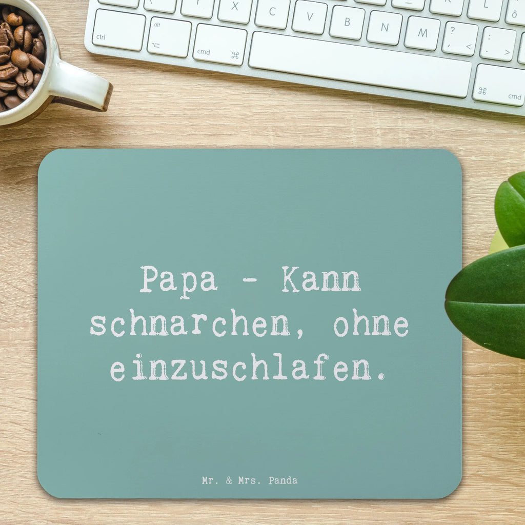 Mauspad Spruch Papa Schnarchen Mousepad, Computer zubehör, Büroausstattung, PC Zubehör, Arbeitszimmer, Mauspad, Einzigartiges Mauspad, Designer Mauspad, Mausunterlage, Mauspad Büro, Familie, Vatertag, Muttertag, Bruder, Schwester, Mama, Papa, Oma, Opa