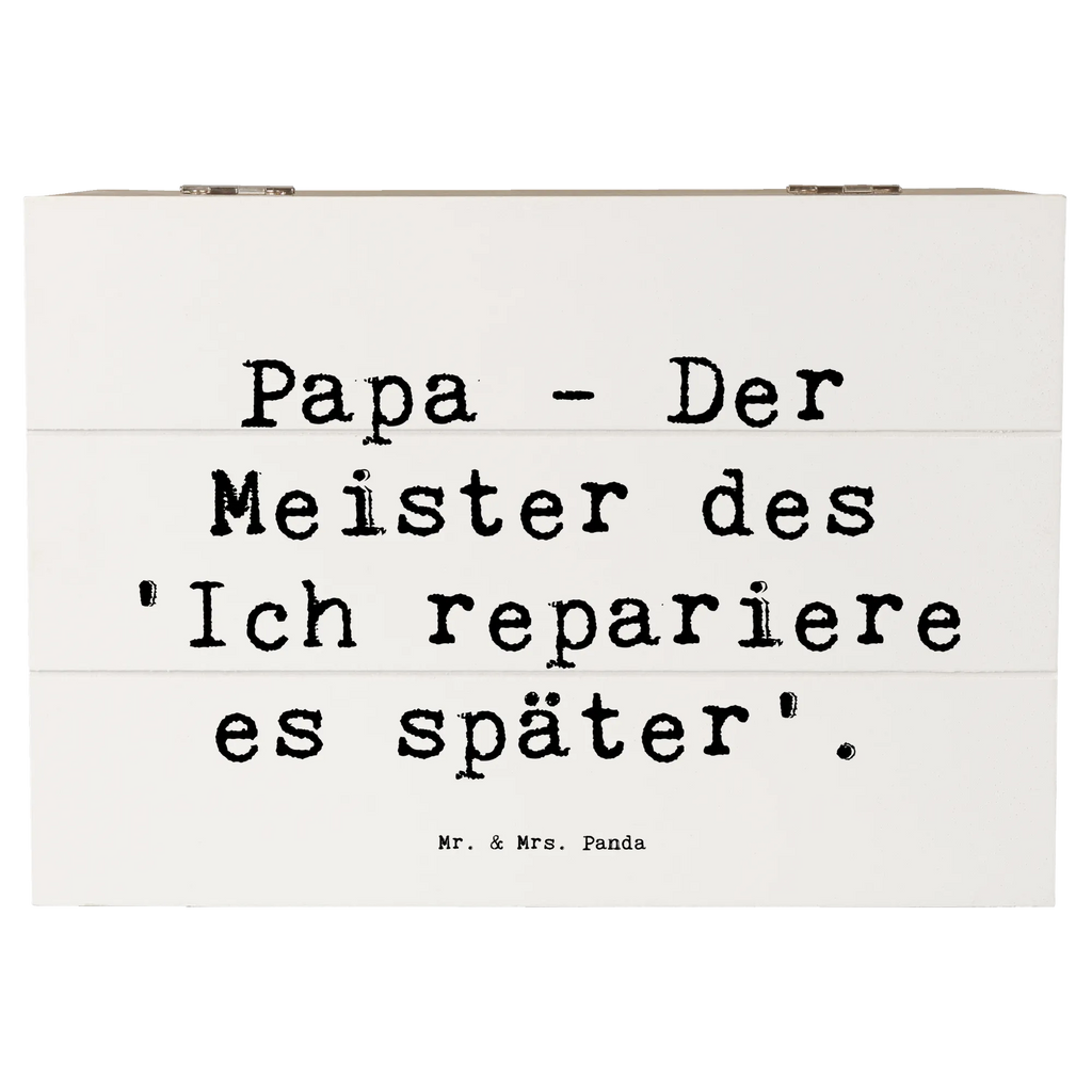 Holzkiste Spruch Papa Meister Holzkiste, Kiste, Schatzkiste, Truhe, Schatulle, XXL, Erinnerungsbox, Erinnerungskiste, Dekokiste, Aufbewahrungsbox, Geschenkbox, Geschenkdose, Familie, Vatertag, Muttertag, Bruder, Schwester, Mama, Papa, Oma, Opa