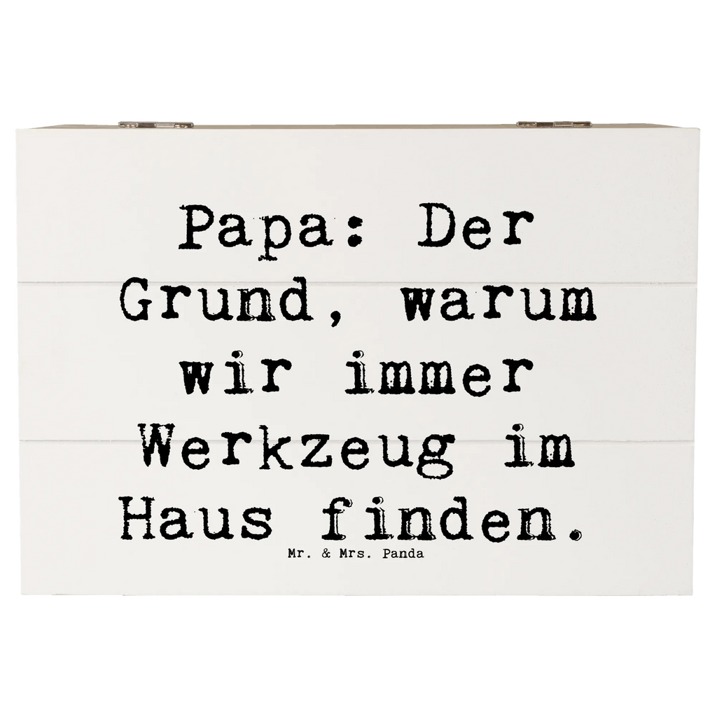 Holzkiste Spruch Papa Werkzeug Holzkiste, Kiste, Schatzkiste, Truhe, Schatulle, XXL, Erinnerungsbox, Erinnerungskiste, Dekokiste, Aufbewahrungsbox, Geschenkbox, Geschenkdose, Familie, Vatertag, Muttertag, Bruder, Schwester, Mama, Papa, Oma, Opa