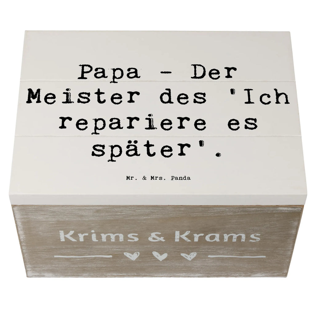 Holzkiste Spruch Papa Meister Holzkiste, Kiste, Schatzkiste, Truhe, Schatulle, XXL, Erinnerungsbox, Erinnerungskiste, Dekokiste, Aufbewahrungsbox, Geschenkbox, Geschenkdose, Familie, Vatertag, Muttertag, Bruder, Schwester, Mama, Papa, Oma, Opa