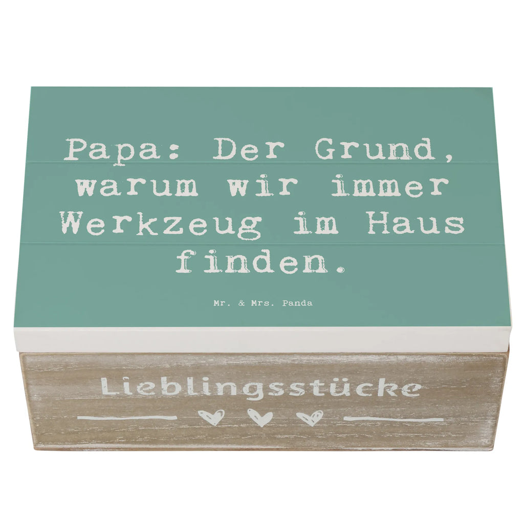 Holzkiste Spruch Papa Werkzeug Holzkiste, Kiste, Schatzkiste, Truhe, Schatulle, XXL, Erinnerungsbox, Erinnerungskiste, Dekokiste, Aufbewahrungsbox, Geschenkbox, Geschenkdose, Familie, Vatertag, Muttertag, Bruder, Schwester, Mama, Papa, Oma, Opa