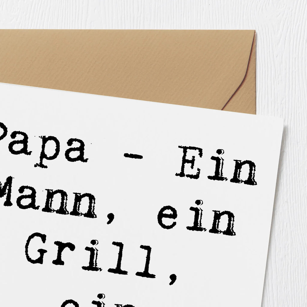 Deluxe Karte Spruch Papa Abenteuer Karte, Grußkarte, Klappkarte, Einladungskarte, Glückwunschkarte, Hochzeitskarte, Geburtstagskarte, Hochwertige Grußkarte, Hochwertige Klappkarte, Familie, Vatertag, Muttertag, Bruder, Schwester, Mama, Papa, Oma, Opa