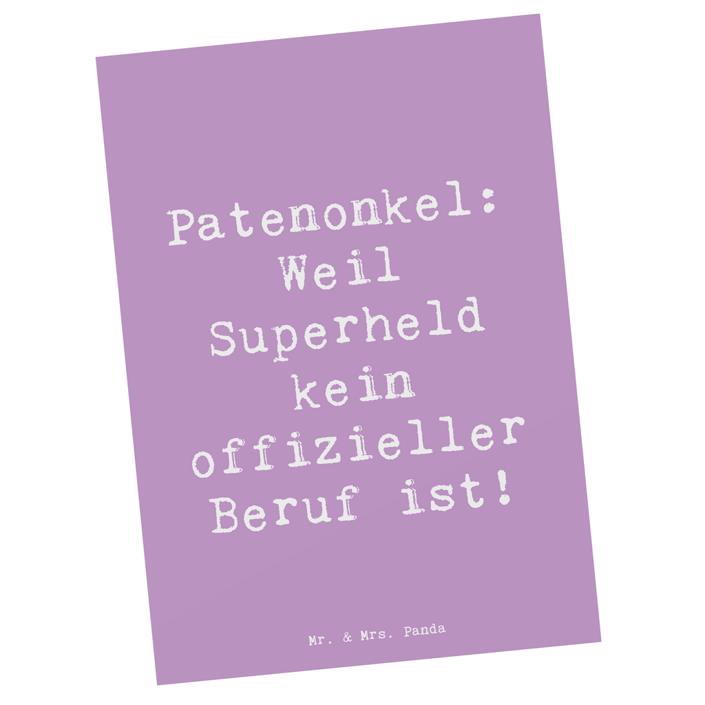 Postkarte Spruch Patenonkel Superheld Postkarte, Karte, Geschenkkarte, Grußkarte, Einladung, Ansichtskarte, Geburtstagskarte, Einladungskarte, Dankeskarte, Ansichtskarten, Einladung Geburtstag, Einladungskarten Geburtstag, Familie, Vatertag, Muttertag, Bruder, Schwester, Mama, Papa, Oma, Opa