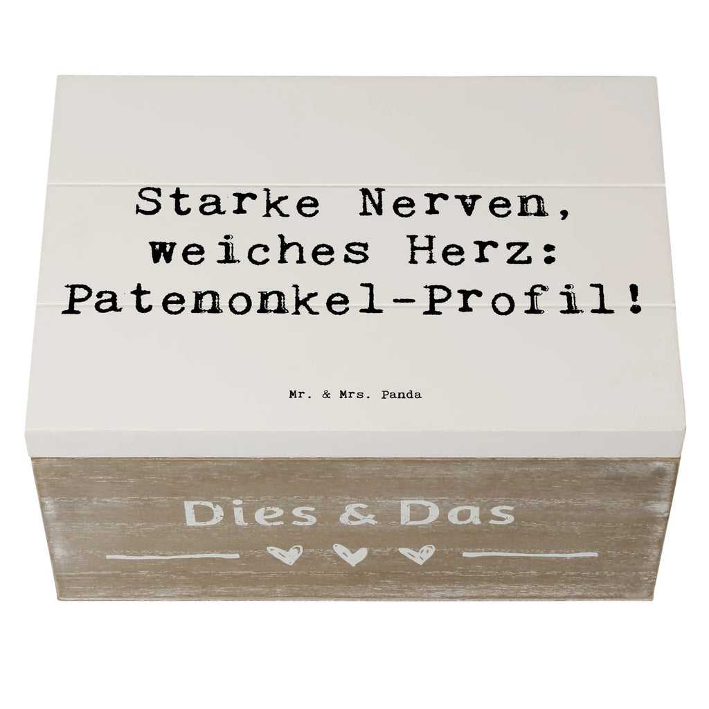 Holzkiste Spruch Starke Patenonkel Holzkiste, Kiste, Schatzkiste, Truhe, Schatulle, XXL, Erinnerungsbox, Erinnerungskiste, Dekokiste, Aufbewahrungsbox, Geschenkbox, Geschenkdose, Familie, Vatertag, Muttertag, Bruder, Schwester, Mama, Papa, Oma, Opa