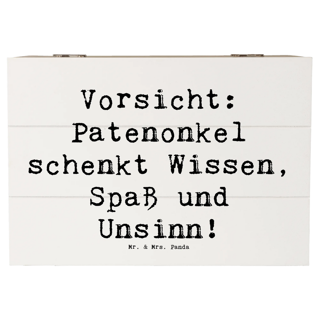 Holzkiste Spruch Patenonkel Wissen Spaß Holzkiste, Kiste, Schatzkiste, Truhe, Schatulle, XXL, Erinnerungsbox, Erinnerungskiste, Dekokiste, Aufbewahrungsbox, Geschenkbox, Geschenkdose, Familie, Vatertag, Muttertag, Bruder, Schwester, Mama, Papa, Oma, Opa