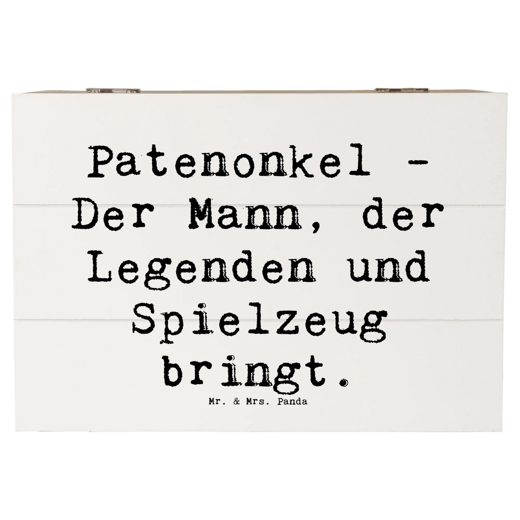 Holzkiste Spruch Patenonkel Geschenk Holzkiste, Kiste, Schatzkiste, Truhe, Schatulle, XXL, Erinnerungsbox, Erinnerungskiste, Dekokiste, Aufbewahrungsbox, Geschenkbox, Geschenkdose, Familie, Vatertag, Muttertag, Bruder, Schwester, Mama, Papa, Oma, Opa