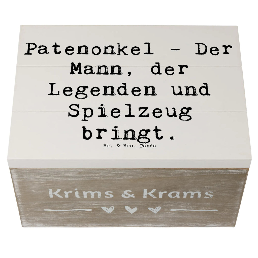 Holzkiste Spruch Patenonkel Geschenk Holzkiste, Kiste, Schatzkiste, Truhe, Schatulle, XXL, Erinnerungsbox, Erinnerungskiste, Dekokiste, Aufbewahrungsbox, Geschenkbox, Geschenkdose, Familie, Vatertag, Muttertag, Bruder, Schwester, Mama, Papa, Oma, Opa