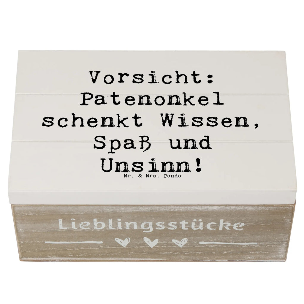 Holzkiste Spruch Patenonkel Wissen Spaß Holzkiste, Kiste, Schatzkiste, Truhe, Schatulle, XXL, Erinnerungsbox, Erinnerungskiste, Dekokiste, Aufbewahrungsbox, Geschenkbox, Geschenkdose, Familie, Vatertag, Muttertag, Bruder, Schwester, Mama, Papa, Oma, Opa