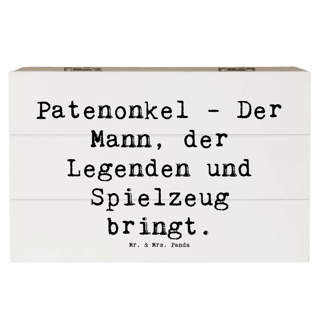 Holzkiste Spruch Patenonkel Geschenk Holzkiste, Kiste, Schatzkiste, Truhe, Schatulle, XXL, Erinnerungsbox, Erinnerungskiste, Dekokiste, Aufbewahrungsbox, Geschenkbox, Geschenkdose, Familie, Vatertag, Muttertag, Bruder, Schwester, Mama, Papa, Oma, Opa