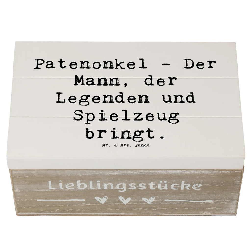 Holzkiste Spruch Patenonkel Geschenk Holzkiste, Kiste, Schatzkiste, Truhe, Schatulle, XXL, Erinnerungsbox, Erinnerungskiste, Dekokiste, Aufbewahrungsbox, Geschenkbox, Geschenkdose, Familie, Vatertag, Muttertag, Bruder, Schwester, Mama, Papa, Oma, Opa