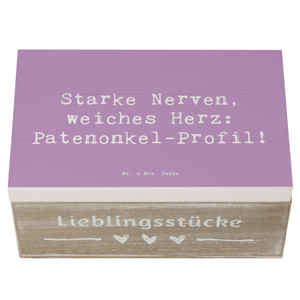 Holzkiste Spruch Starke Patenonkel Holzkiste, Kiste, Schatzkiste, Truhe, Schatulle, XXL, Erinnerungsbox, Erinnerungskiste, Dekokiste, Aufbewahrungsbox, Geschenkbox, Geschenkdose, Familie, Vatertag, Muttertag, Bruder, Schwester, Mama, Papa, Oma, Opa