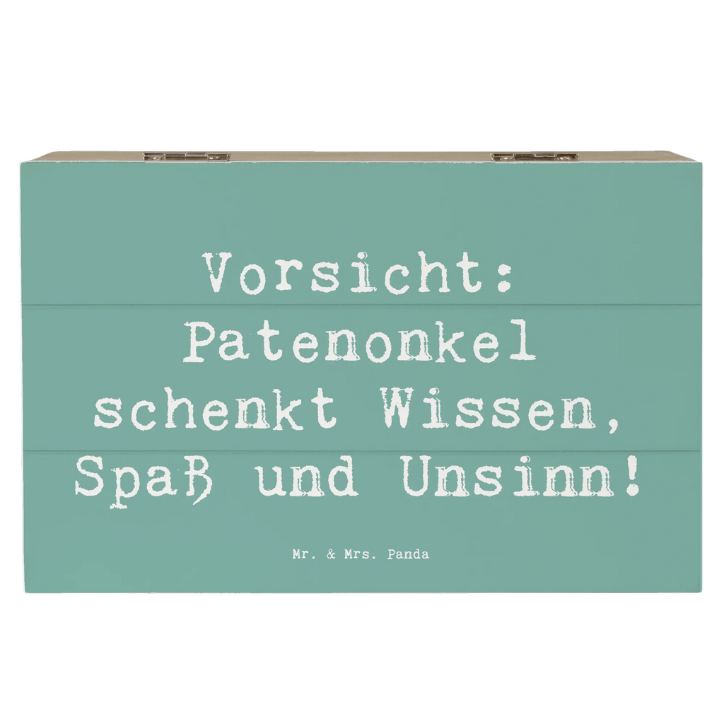 Holzkiste Spruch Patenonkel Wissen Spaß Holzkiste, Kiste, Schatzkiste, Truhe, Schatulle, XXL, Erinnerungsbox, Erinnerungskiste, Dekokiste, Aufbewahrungsbox, Geschenkbox, Geschenkdose, Familie, Vatertag, Muttertag, Bruder, Schwester, Mama, Papa, Oma, Opa