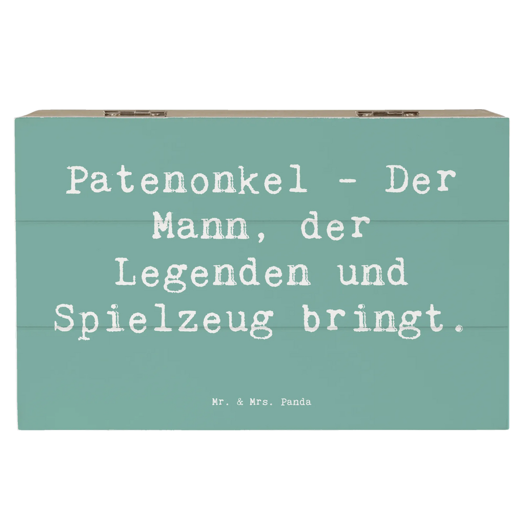 Holzkiste Spruch Patenonkel Geschenk Holzkiste, Kiste, Schatzkiste, Truhe, Schatulle, XXL, Erinnerungsbox, Erinnerungskiste, Dekokiste, Aufbewahrungsbox, Geschenkbox, Geschenkdose, Familie, Vatertag, Muttertag, Bruder, Schwester, Mama, Papa, Oma, Opa