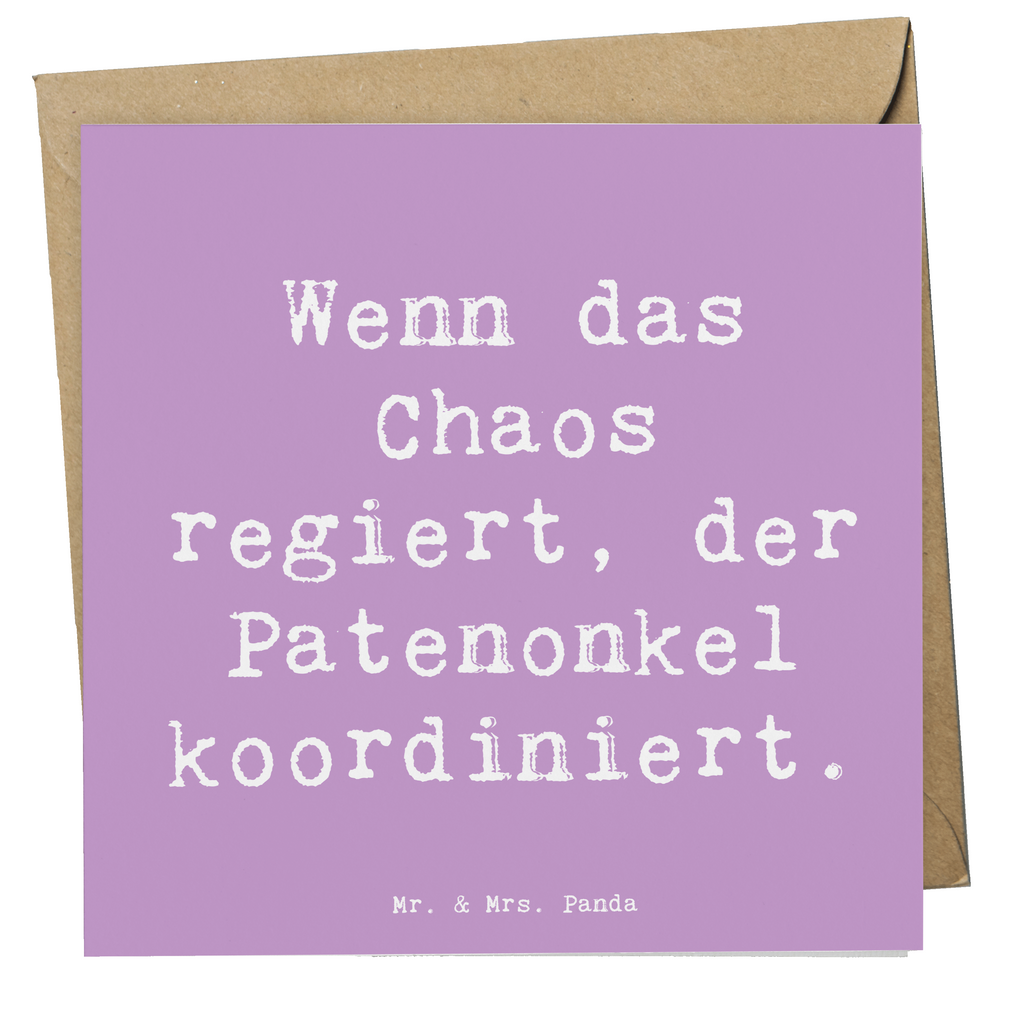 Deluxe Karte Spruch Patenonkel Held Karte, Grußkarte, Klappkarte, Einladungskarte, Glückwunschkarte, Hochzeitskarte, Geburtstagskarte, Hochwertige Grußkarte, Hochwertige Klappkarte, Familie, Vatertag, Muttertag, Bruder, Schwester, Mama, Papa, Oma, Opa