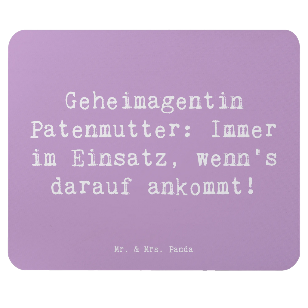 Mauspad Spruch Geheimagentin Patenmutter Mousepad, Computer zubehör, Büroausstattung, PC Zubehör, Arbeitszimmer, Mauspad, Einzigartiges Mauspad, Designer Mauspad, Mausunterlage, Mauspad Büro, Familie, Vatertag, Muttertag, Bruder, Schwester, Mama, Papa, Oma, Opa