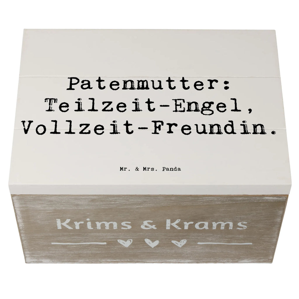 Holzkiste Spruch Patenmutter Engel Holzkiste, Kiste, Schatzkiste, Truhe, Schatulle, XXL, Erinnerungsbox, Erinnerungskiste, Dekokiste, Aufbewahrungsbox, Geschenkbox, Geschenkdose, Familie, Vatertag, Muttertag, Bruder, Schwester, Mama, Papa, Oma, Opa