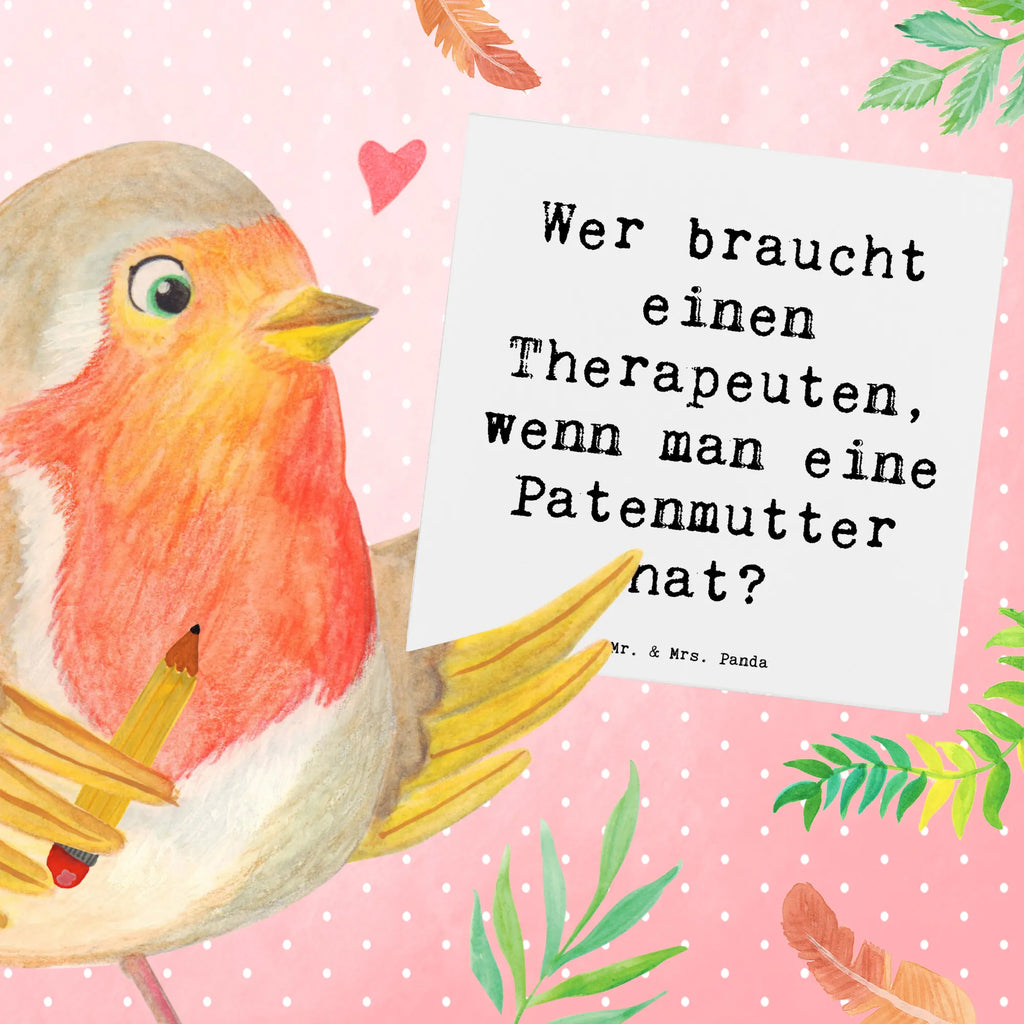 Deluxe Karte Spruch Liebe Patenmutter Karte, Grußkarte, Klappkarte, Einladungskarte, Glückwunschkarte, Hochzeitskarte, Geburtstagskarte, Hochwertige Grußkarte, Hochwertige Klappkarte, Familie, Vatertag, Muttertag, Bruder, Schwester, Mama, Papa, Oma, Opa