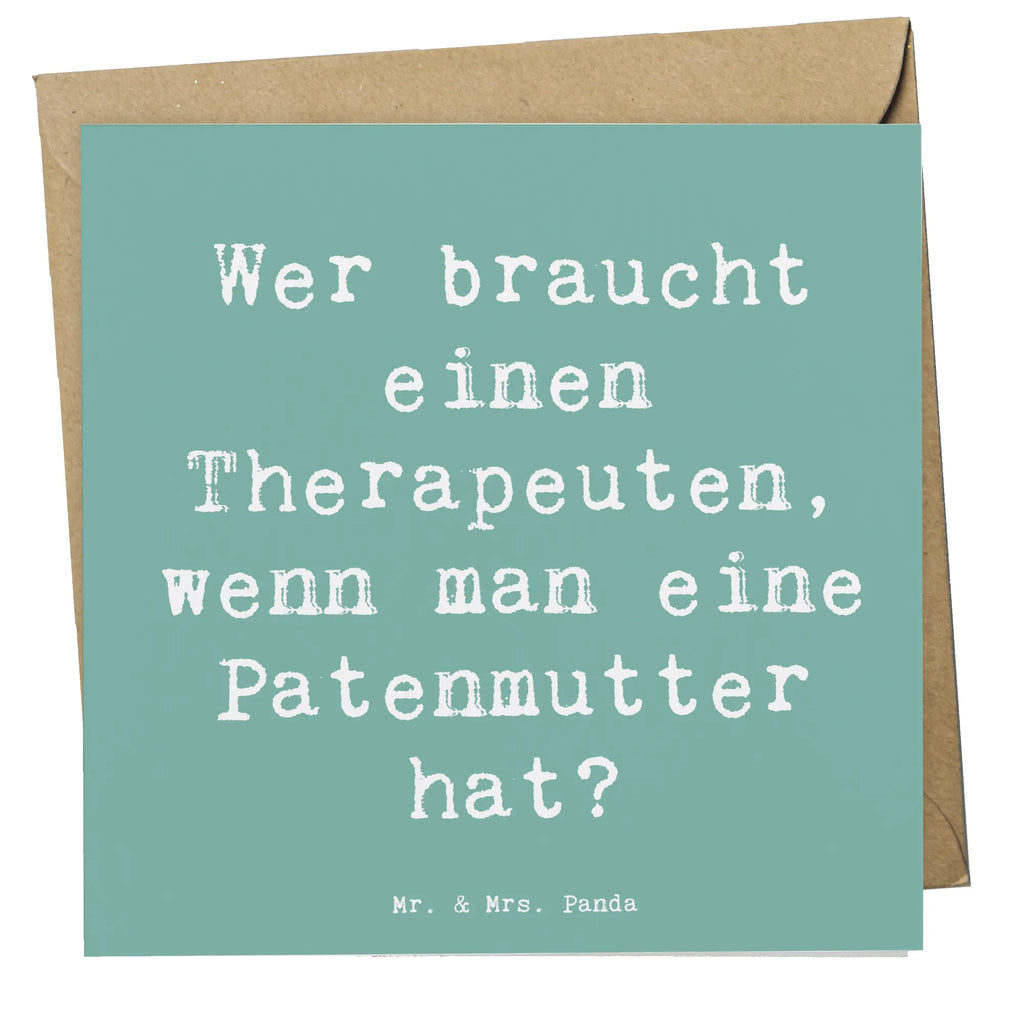 Deluxe Karte Spruch Liebe Patenmutter Karte, Grußkarte, Klappkarte, Einladungskarte, Glückwunschkarte, Hochzeitskarte, Geburtstagskarte, Hochwertige Grußkarte, Hochwertige Klappkarte, Familie, Vatertag, Muttertag, Bruder, Schwester, Mama, Papa, Oma, Opa