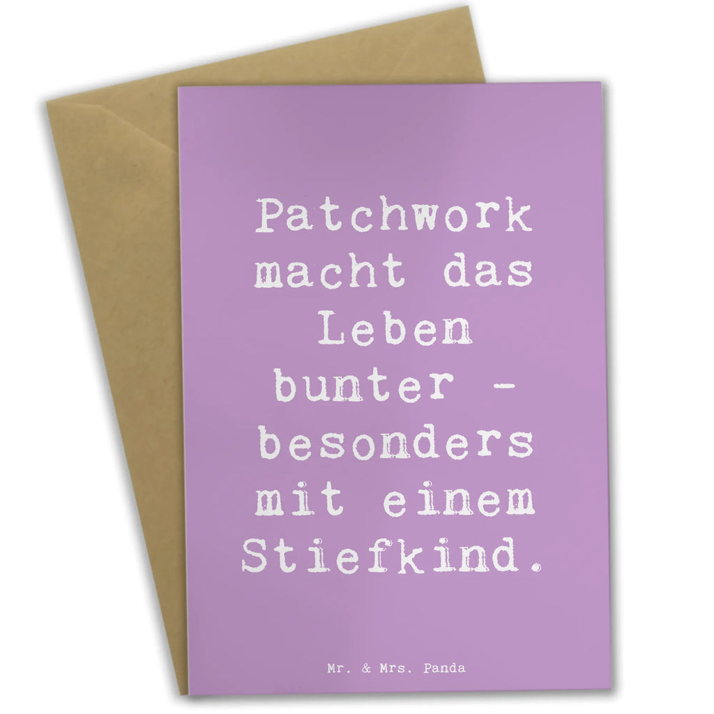 Grußkarte Spruch Buntes Stiefkind Grußkarte, Klappkarte, Einladungskarte, Glückwunschkarte, Hochzeitskarte, Geburtstagskarte, Karte, Ansichtskarten, Familie, Vatertag, Muttertag, Bruder, Schwester, Mama, Papa, Oma, Opa