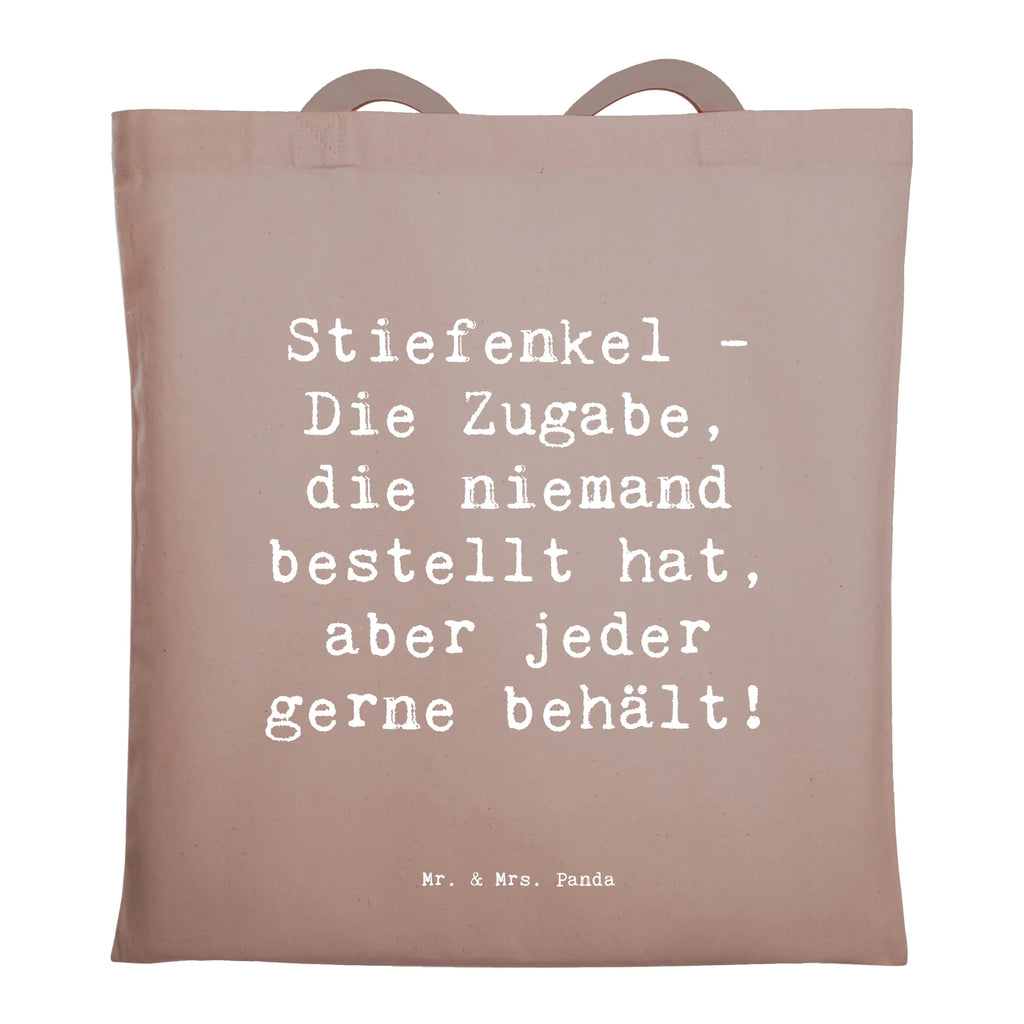 Tragetasche Spruch Stiefenkel Freude Beuteltasche, Beutel, Einkaufstasche, Jutebeutel, Stoffbeutel, Tasche, Shopper, Umhängetasche, Strandtasche, Schultertasche, Stofftasche, Tragetasche, Badetasche, Jutetasche, Einkaufstüte, Laptoptasche, Familie, Vatertag, Muttertag, Bruder, Schwester, Mama, Papa, Oma, Opa