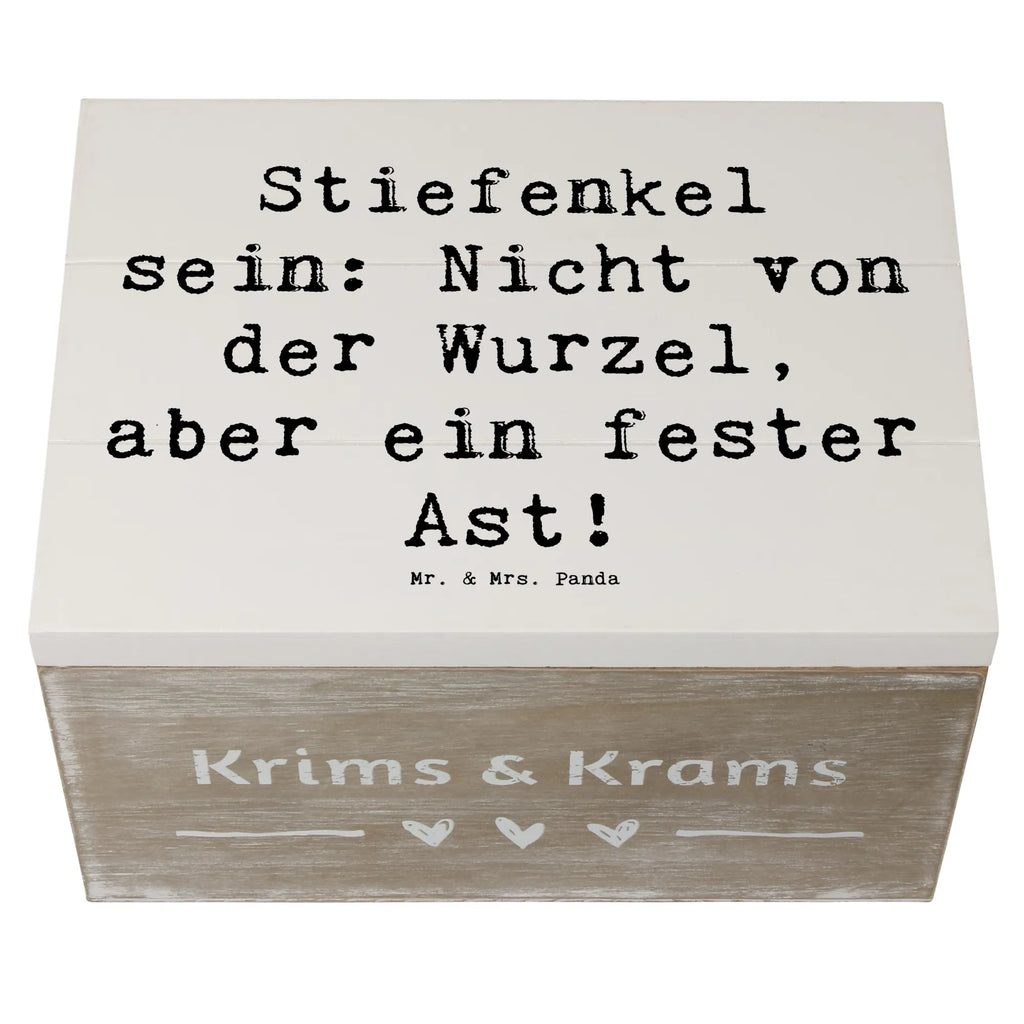 Holzkiste Spruch Stiefenkel Holzkiste, Kiste, Schatzkiste, Truhe, Schatulle, XXL, Erinnerungsbox, Erinnerungskiste, Dekokiste, Aufbewahrungsbox, Geschenkbox, Geschenkdose, Familie, Vatertag, Muttertag, Bruder, Schwester, Mama, Papa, Oma, Opa