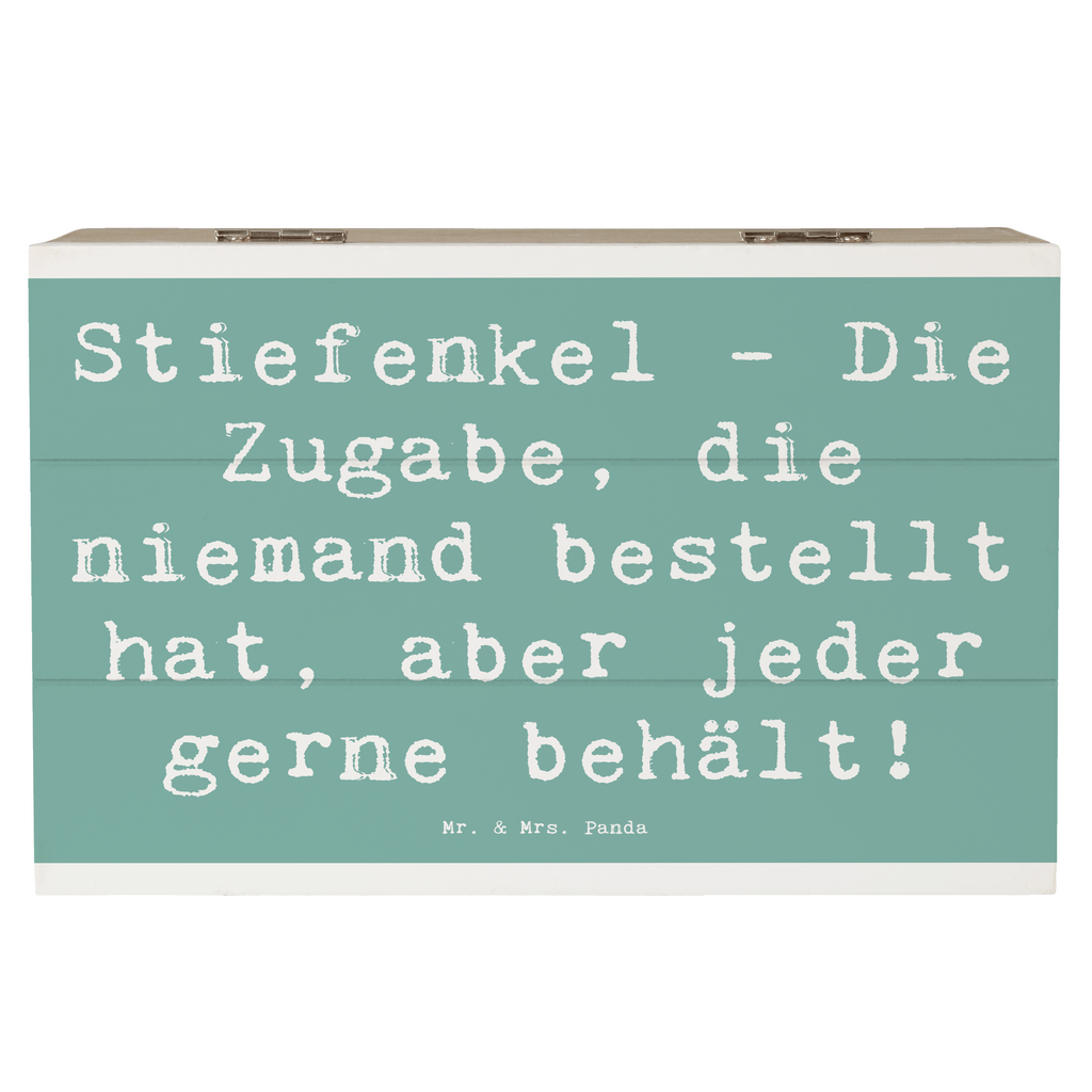 Holzkiste Spruch Stiefenkel Freude Holzkiste, Kiste, Schatzkiste, Truhe, Schatulle, XXL, Erinnerungsbox, Erinnerungskiste, Dekokiste, Aufbewahrungsbox, Geschenkbox, Geschenkdose, Familie, Vatertag, Muttertag, Bruder, Schwester, Mama, Papa, Oma, Opa