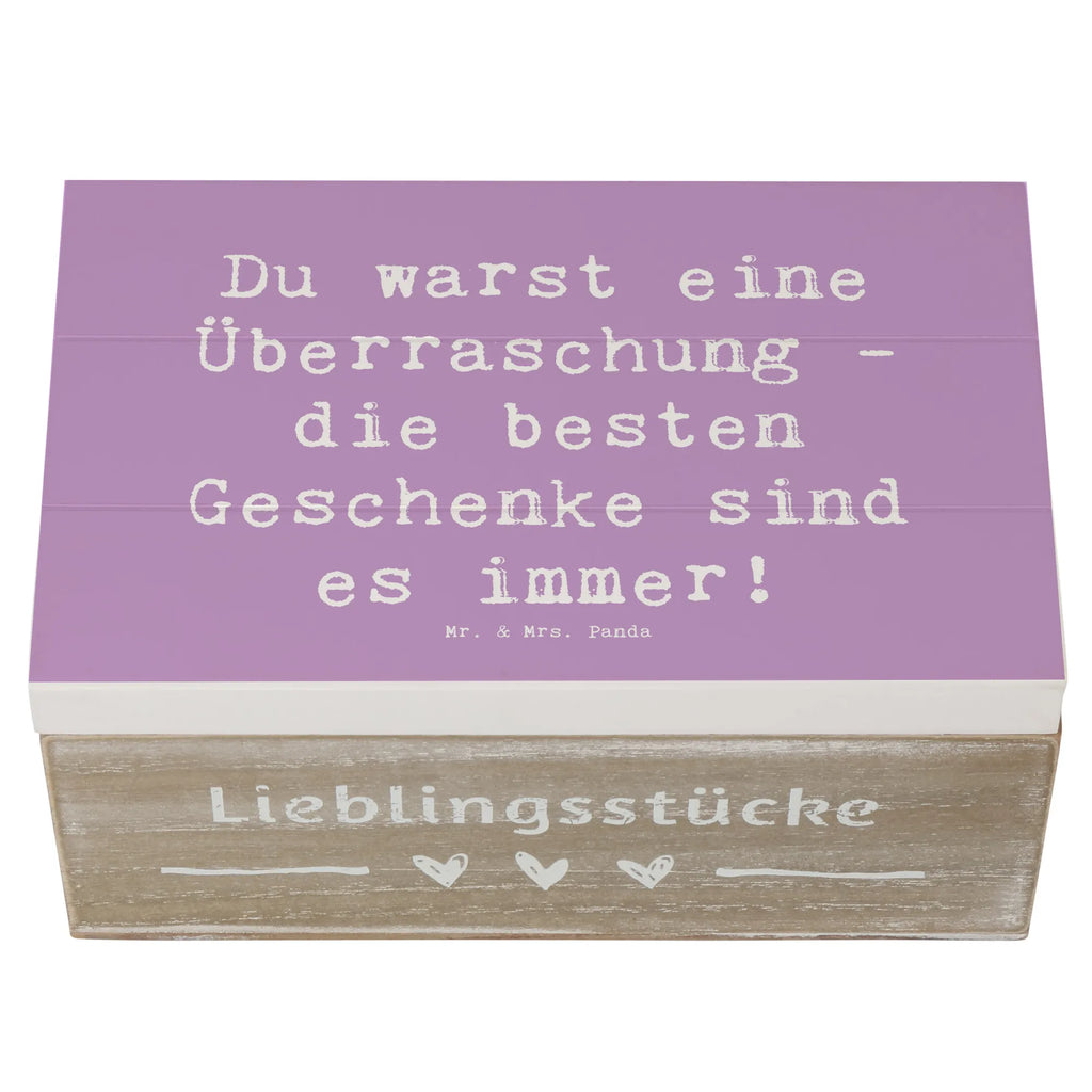 Holzkiste Spruch Überraschung Adoptivkind Holzkiste, Kiste, Schatzkiste, Truhe, Schatulle, XXL, Erinnerungsbox, Erinnerungskiste, Dekokiste, Aufbewahrungsbox, Geschenkbox, Geschenkdose, Familie, Vatertag, Muttertag, Bruder, Schwester, Mama, Papa, Oma, Opa