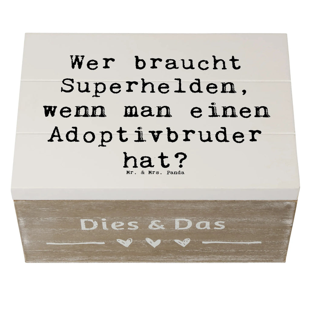 Holzkiste Spruch Held Adoptivbruder Holzkiste, Kiste, Schatzkiste, Truhe, Schatulle, XXL, Erinnerungsbox, Erinnerungskiste, Dekokiste, Aufbewahrungsbox, Geschenkbox, Geschenkdose, Familie, Vatertag, Muttertag, Bruder, Schwester, Mama, Papa, Oma, Opa