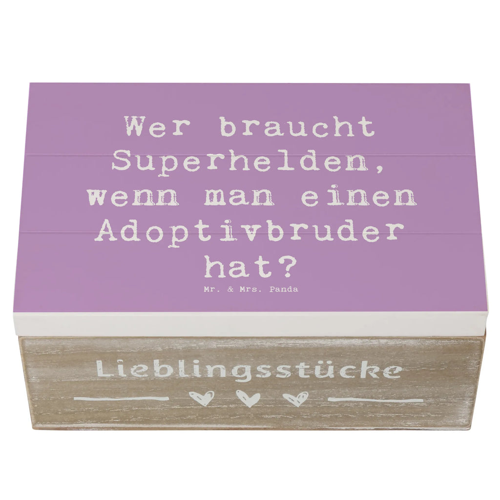 Holzkiste Spruch Held Adoptivbruder Holzkiste, Kiste, Schatzkiste, Truhe, Schatulle, XXL, Erinnerungsbox, Erinnerungskiste, Dekokiste, Aufbewahrungsbox, Geschenkbox, Geschenkdose, Familie, Vatertag, Muttertag, Bruder, Schwester, Mama, Papa, Oma, Opa