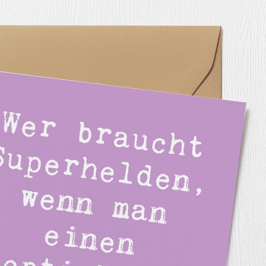 Deluxe Karte Spruch Held Adoptivbruder Karte, Grußkarte, Klappkarte, Einladungskarte, Glückwunschkarte, Hochzeitskarte, Geburtstagskarte, Hochwertige Grußkarte, Hochwertige Klappkarte, Familie, Vatertag, Muttertag, Bruder, Schwester, Mama, Papa, Oma, Opa