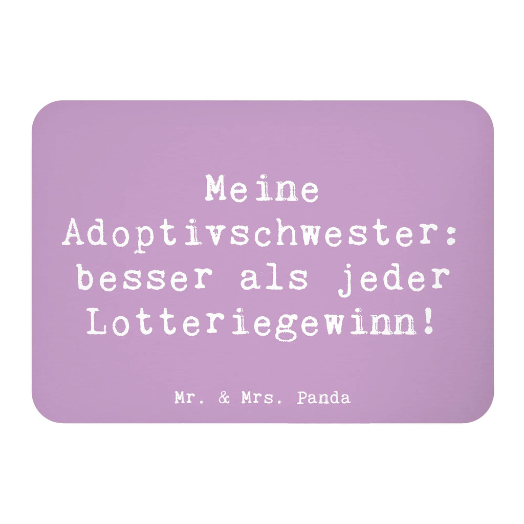 Magnet Spruch Adoptivschwester Wunder Kühlschrankmagnet, Pinnwandmagnet, Souvenir Magnet, Motivmagnete, Dekomagnet, Whiteboard Magnet, Notiz Magnet, Kühlschrank Dekoration, Familie, Vatertag, Muttertag, Bruder, Schwester, Mama, Papa, Oma, Opa