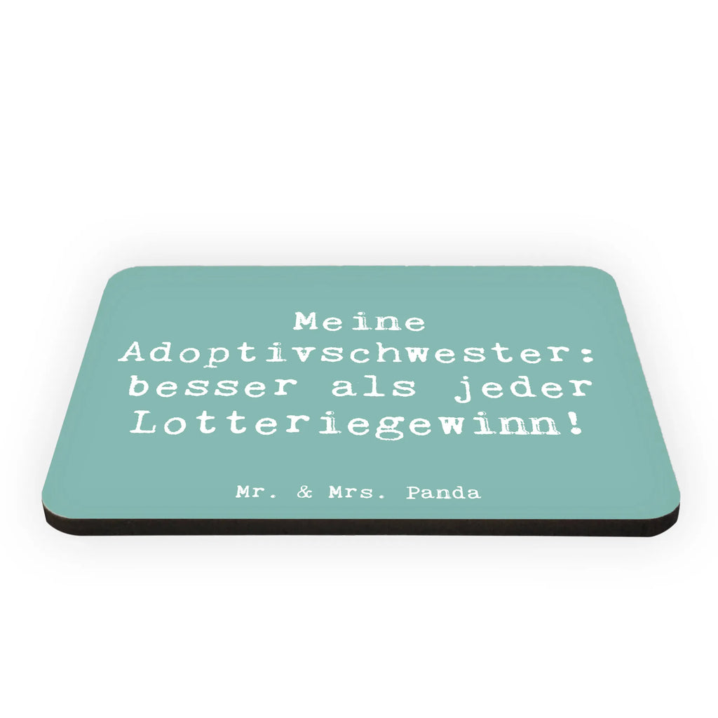 Magnet Spruch Adoptivschwester Wunder Kühlschrankmagnet, Pinnwandmagnet, Souvenir Magnet, Motivmagnete, Dekomagnet, Whiteboard Magnet, Notiz Magnet, Kühlschrank Dekoration, Familie, Vatertag, Muttertag, Bruder, Schwester, Mama, Papa, Oma, Opa