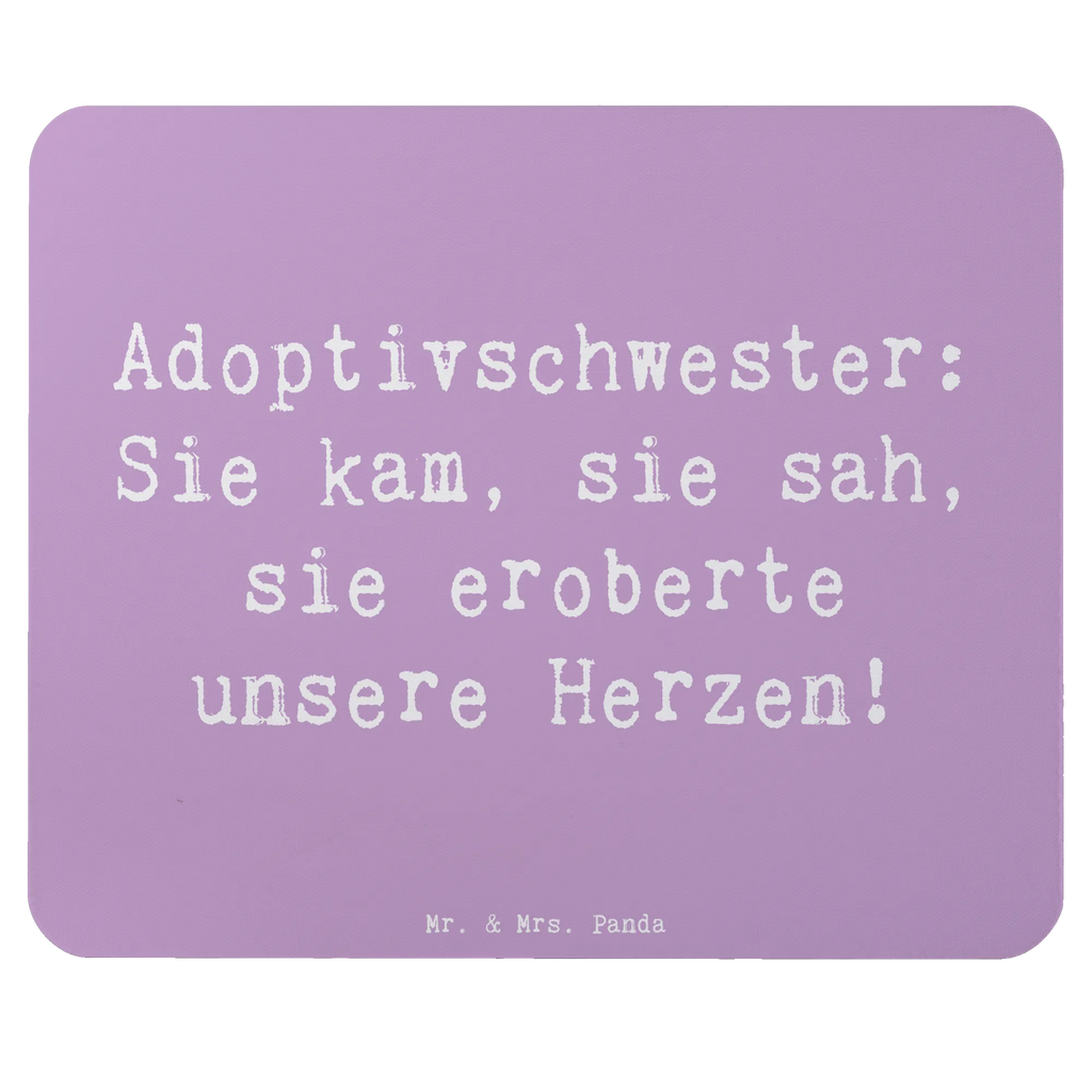 Mauspad Spruch Adoptivschwester Herz Mousepad, Computer zubehör, Büroausstattung, PC Zubehör, Arbeitszimmer, Mauspad, Einzigartiges Mauspad, Designer Mauspad, Mausunterlage, Mauspad Büro, Familie, Vatertag, Muttertag, Bruder, Schwester, Mama, Papa, Oma, Opa