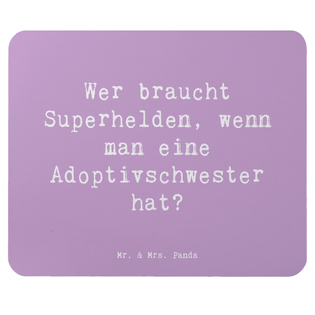 Mauspad Spruch Adoptivschwester Heldin Mousepad, Computer zubehör, Büroausstattung, PC Zubehör, Arbeitszimmer, Mauspad, Einzigartiges Mauspad, Designer Mauspad, Mausunterlage, Mauspad Büro, Familie, Vatertag, Muttertag, Bruder, Schwester, Mama, Papa, Oma, Opa