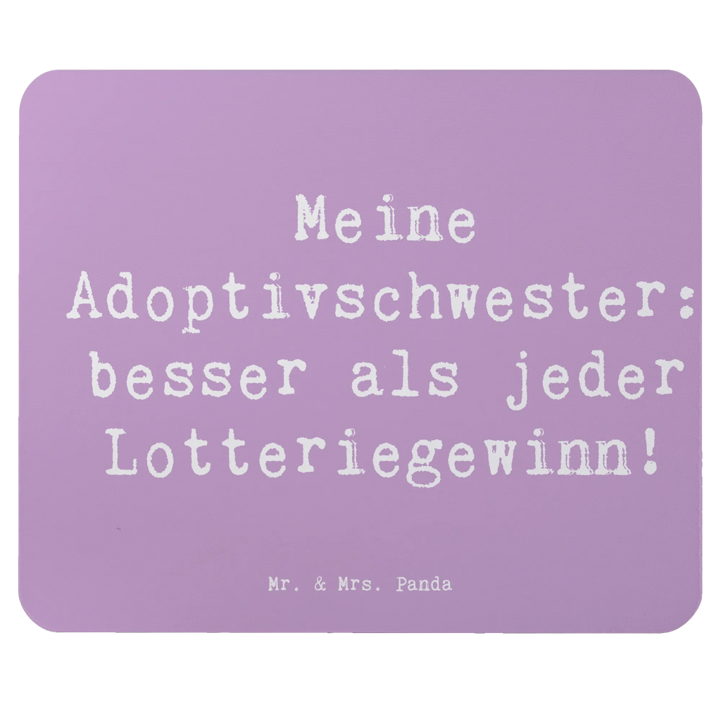 Mauspad Spruch Adoptivschwester Wunder Mousepad, Computer zubehör, Büroausstattung, PC Zubehör, Arbeitszimmer, Mauspad, Einzigartiges Mauspad, Designer Mauspad, Mausunterlage, Mauspad Büro, Familie, Vatertag, Muttertag, Bruder, Schwester, Mama, Papa, Oma, Opa